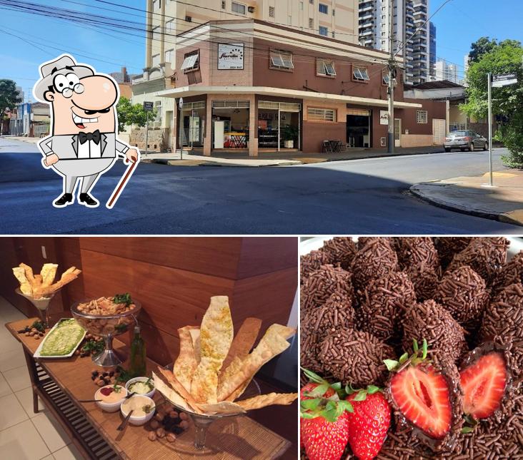 O exterior do Fiorella Café e Padaria