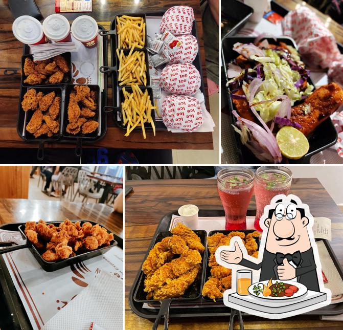 Food at Indian Chicken Express