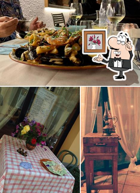 Gli interni di RISTORANTE LA SOPRANA