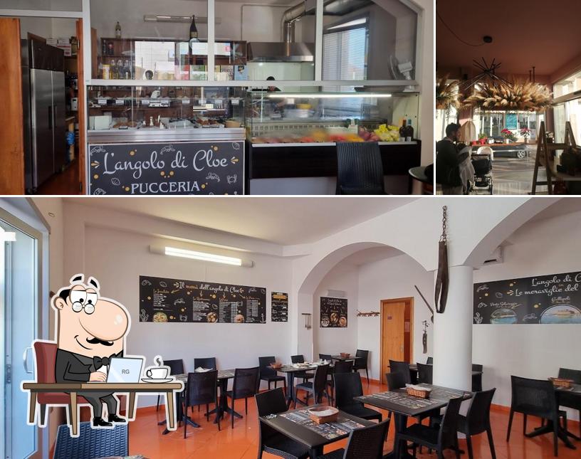 La interni e esterno del ristorante