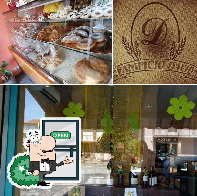 Gli esterni di Panificio David - Produzione pane e dolci da forno, specialità artigianali