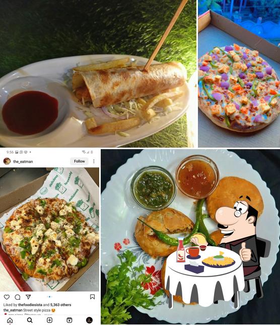 Order a burger at The food mayeka