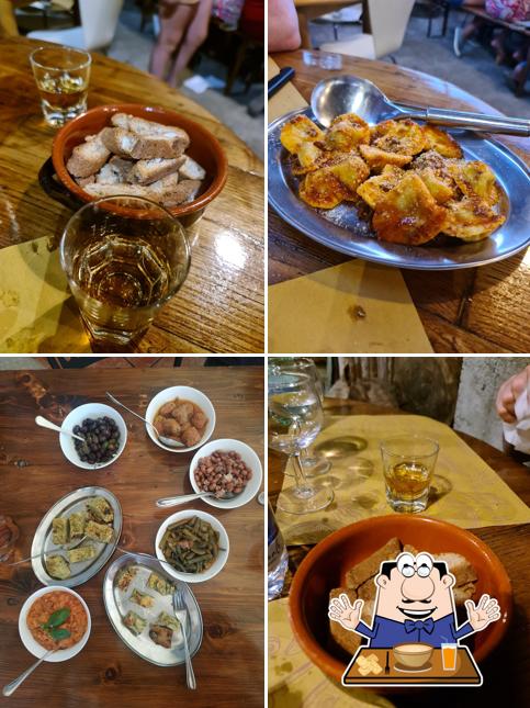 Cibo al Trattoria dalla Filu