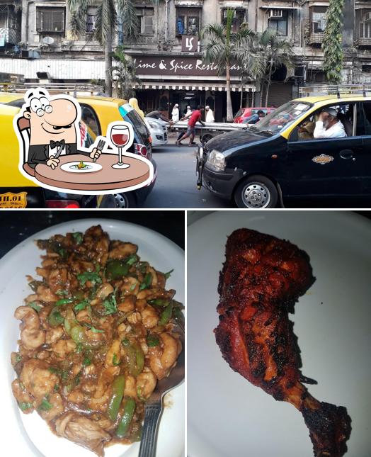 Food at Lime & Spice Restaurant - Best Family Restaurant in Mumbai
