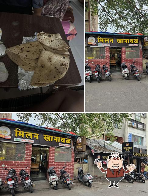 This is the photo depicting food and exterior at Milan Khanawal