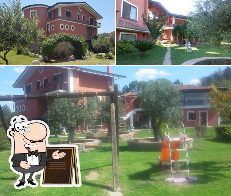 Goditi la vista dall'area esterna di U' Cecere Agriturismo