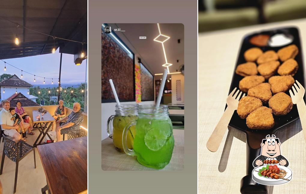 Food at 90's cafe