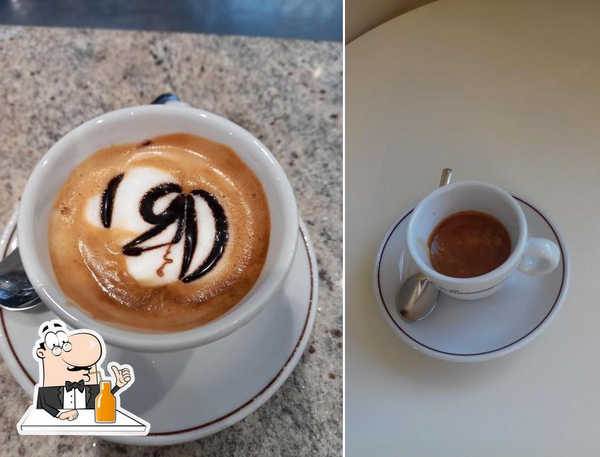 Puoi goderti un drink dal menu