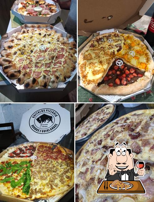 Escolha diversos tipos de pizza