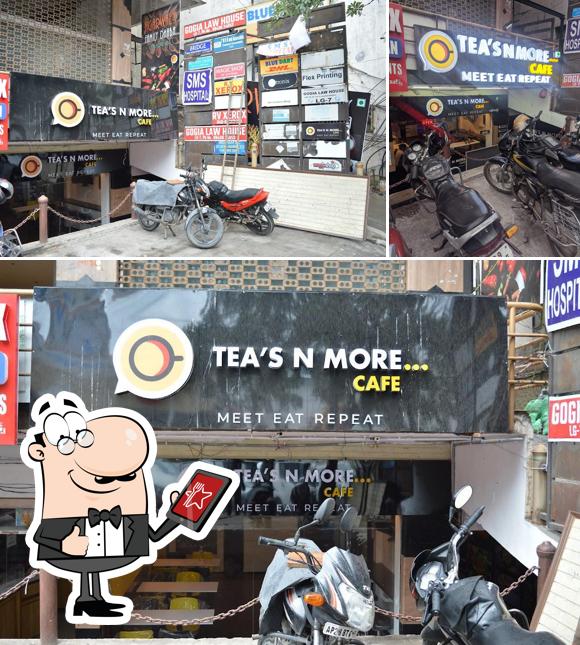 The exterior of Teas n more