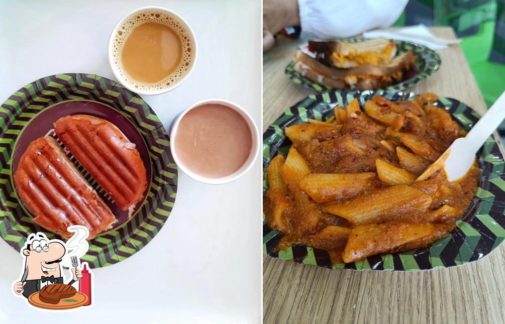 Order meat dishes at Chai Garam Cafe Dehradun