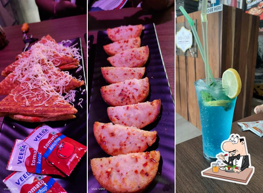 Food at HELLY AND CHILLY CAFE - MANSA