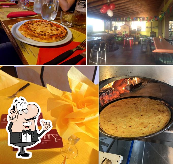 La immagine di interni e cibo da sport club Vignagrande Castelceriolo (AL)
