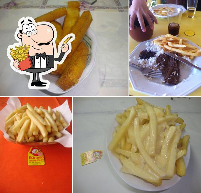 Experimente fritas no Bocão Lanches