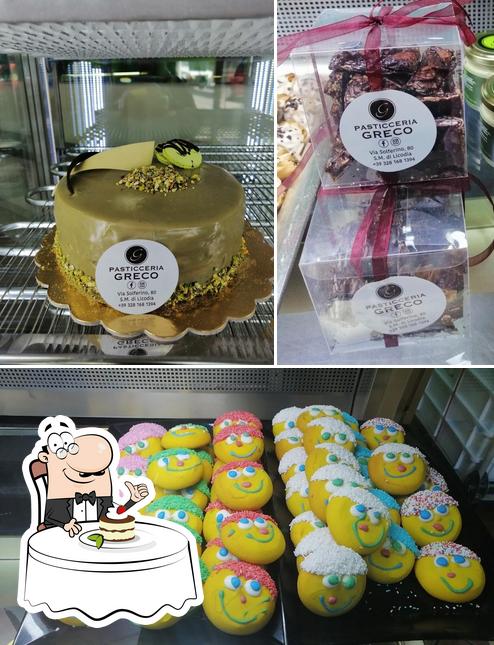 Pasticceria Greco serve un'ampia selezione di dolci