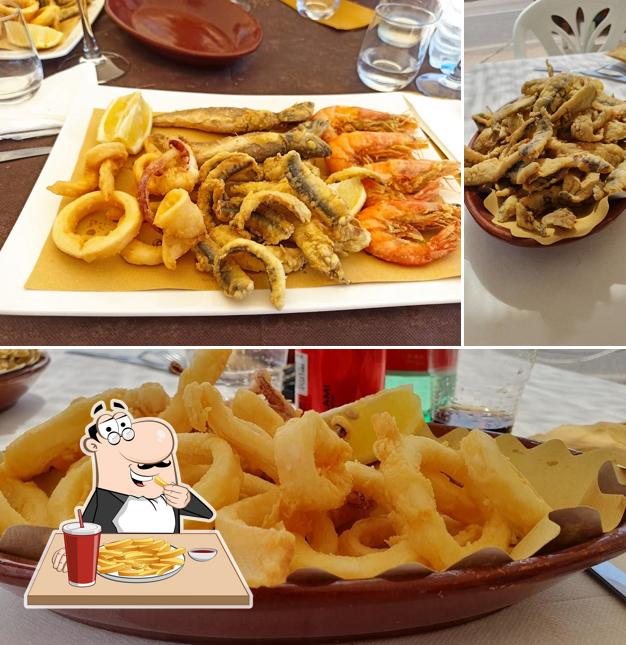 Patatine fritte al Cucina di mare e terra