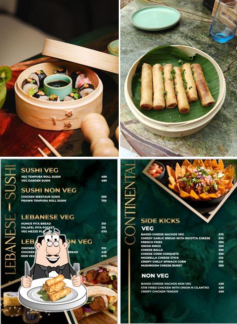 Spring rolls at Curry Crown