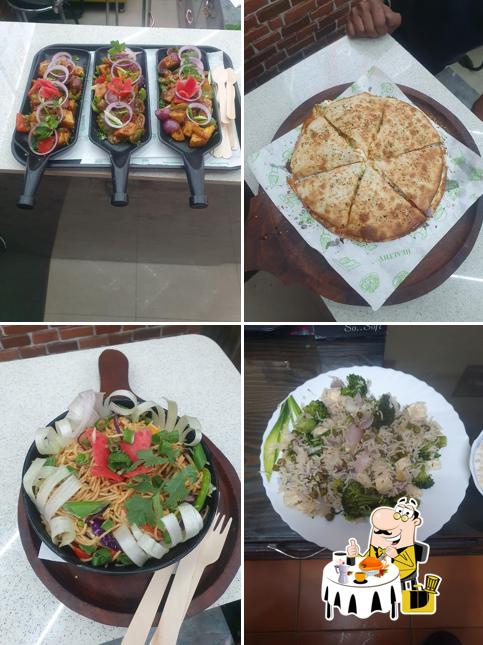 Food at Dominick Pizza Mahilpur
