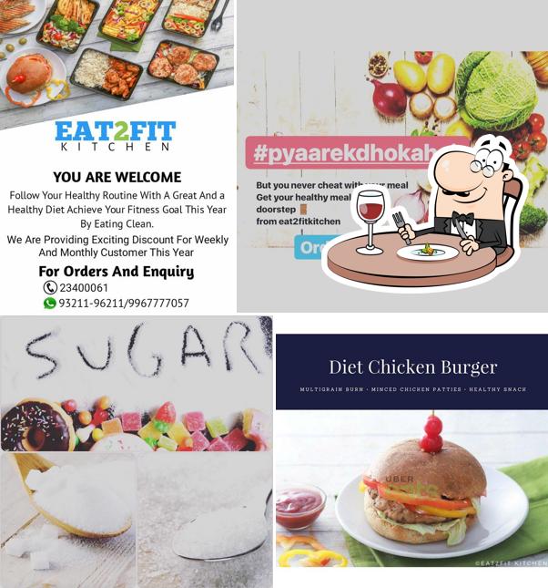 Food at Eat2fit Kitchen
