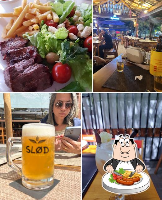 Comida em Restaurante Filé Fleming