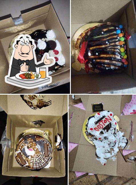 Food at Legend Cake