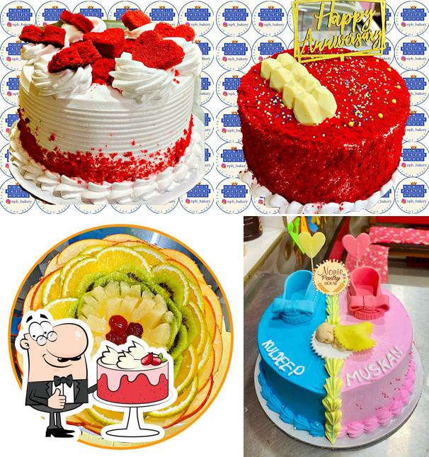 Red velvet cake at Nonie bakery & pastry house