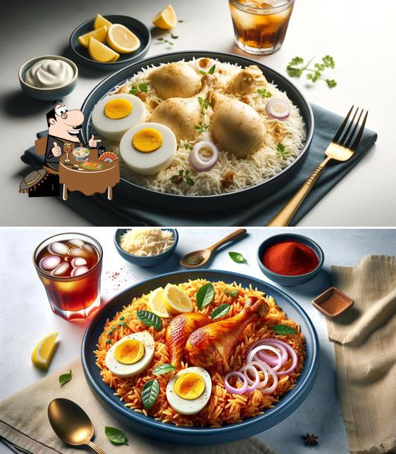 Food at Prince Of Biryani Best biryani in Kharadi