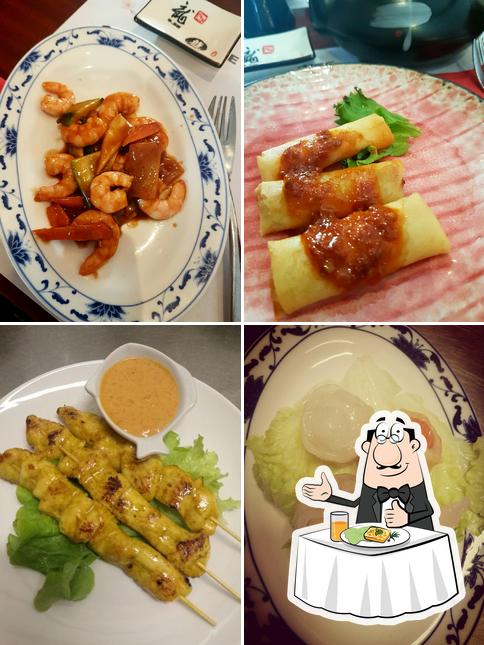 Cibo al Ristorante Cinese Time Wonderful