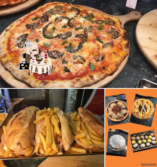 Platti al Pizzeria al taglio Strapizzami Pisa