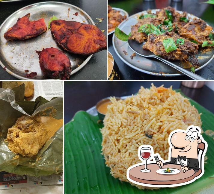 Food at Thahira Hotel