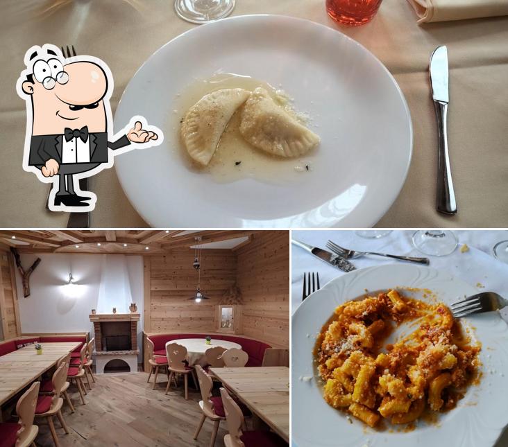 Gli interni di Trattoria Al Cacciatore