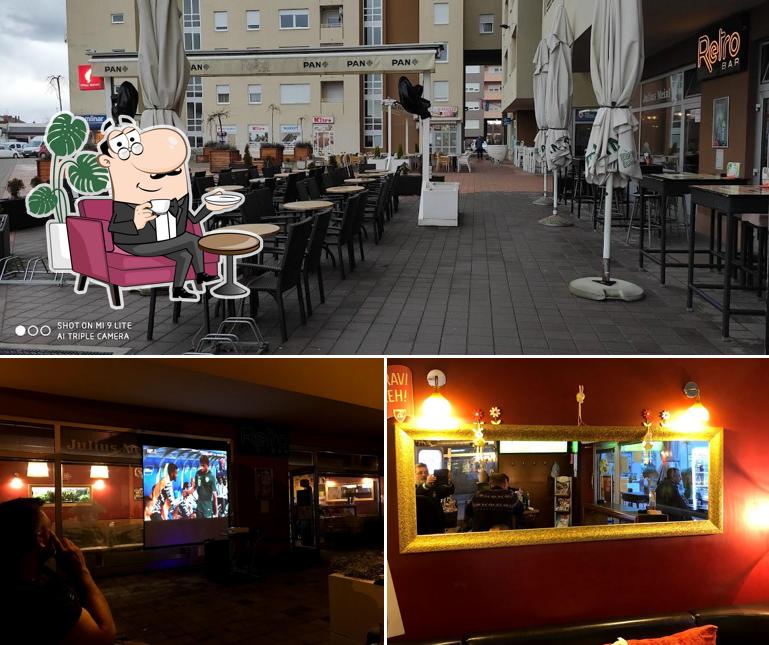 Siediti a un tavolo di Retro Bar