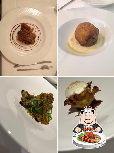 Platti al Ristorante Crocifisso