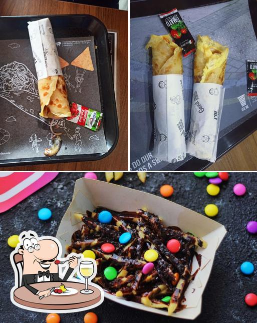 Food at Rolls Mania