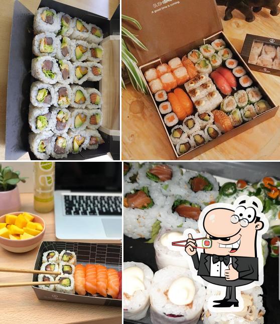 Les sushis sont une cuisine populaires provenant du Japon