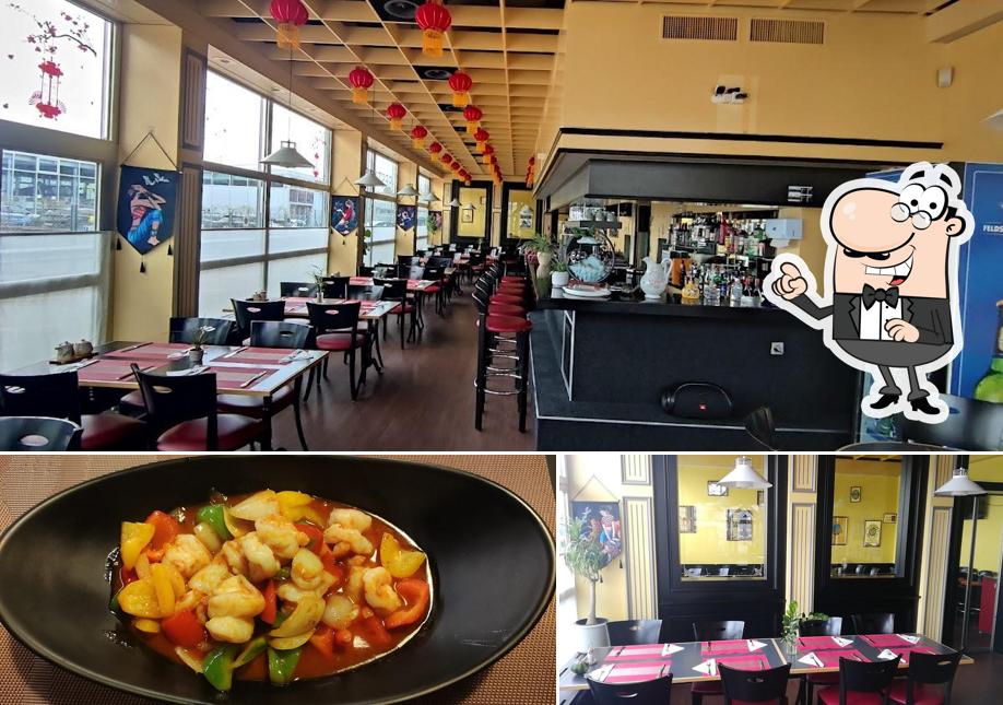Echt Kungfu Asian Restaurant si caratterizza per la interni e cibo
