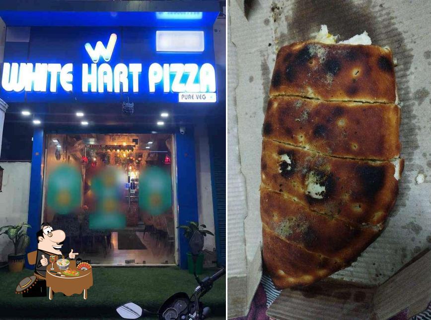 Meals at White Hart Pizza