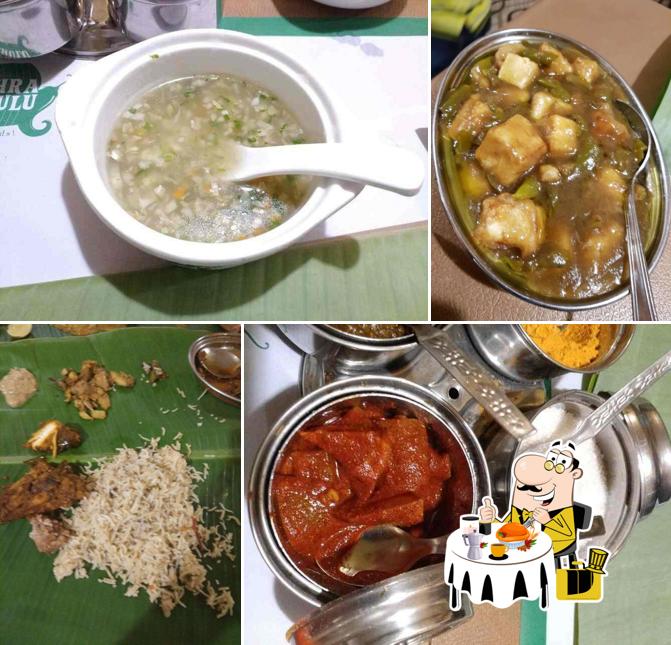 Meals at Andhra Ruchulu, JP Nagar