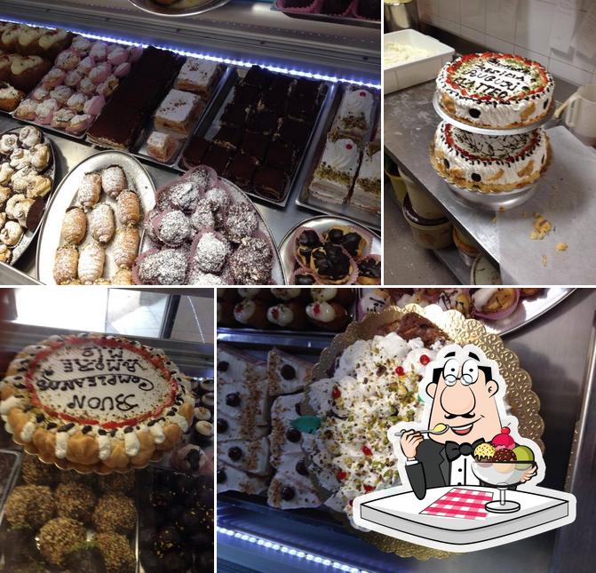 Bar Marilyn propone un'ampia selezione di dessert