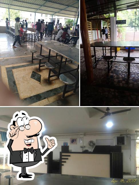 The interior of Nagamaiyar Canteen