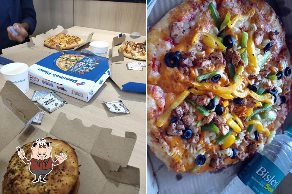 Food at Domino's Pizza Jigani, Bengaluru