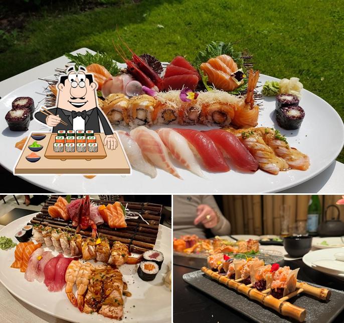 Prenditi le varie opzioni di sushi