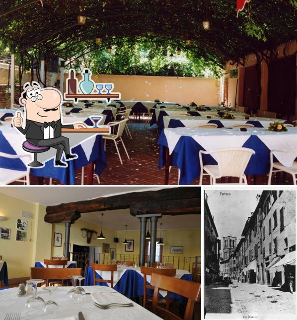 La foto della interni e esterno di Antica Trattoria Il Cucco