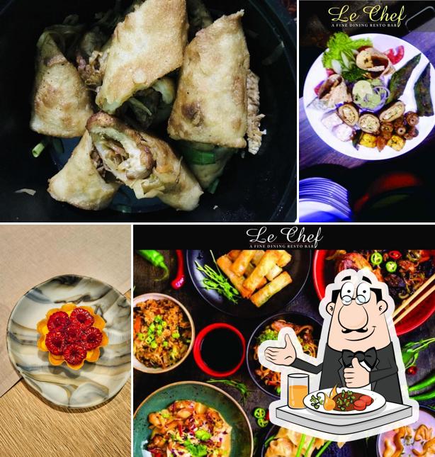 Food at Le Chef Restobar & Banquet