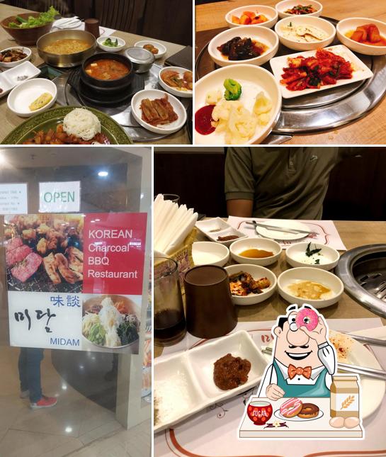 Midam Korean Barbecue Restaurant offers a range of desserts
