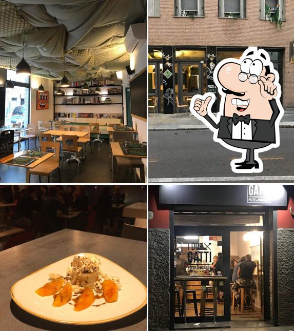 Dai un'occhiata agli interni di Pizzeria I Due Gatti Bixio - Pizza da asporto e domicilio