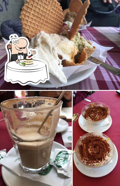Antiche Mura serve un'ampia gamma di dessert