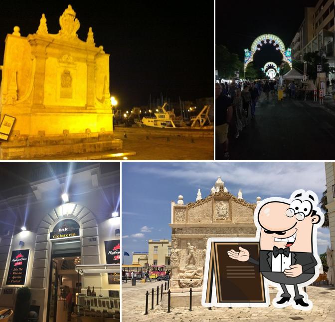 Goditi la vista dagli esterni di Bar Fontana Greca