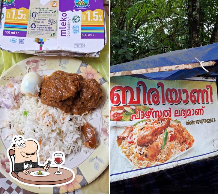 Food at A&A Chicken Biriyani Shop Nedumpuram