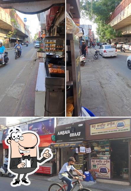 The exterior of AMBALA CHAAT